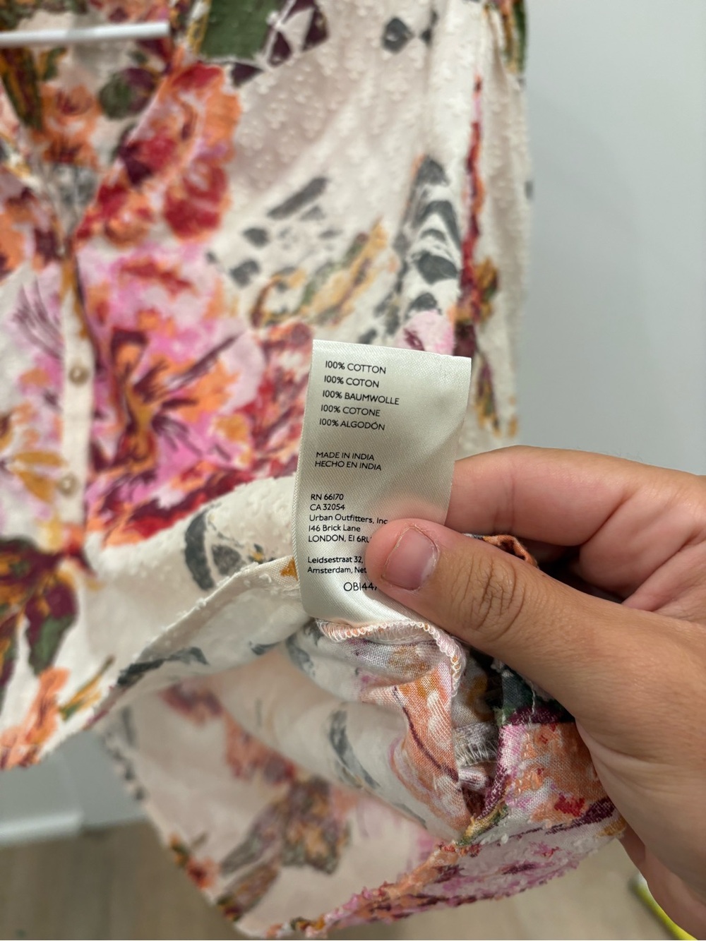 Pilcro By Anthropologie Cropped Surf Blouse Size Small - Picture 4 of 7
